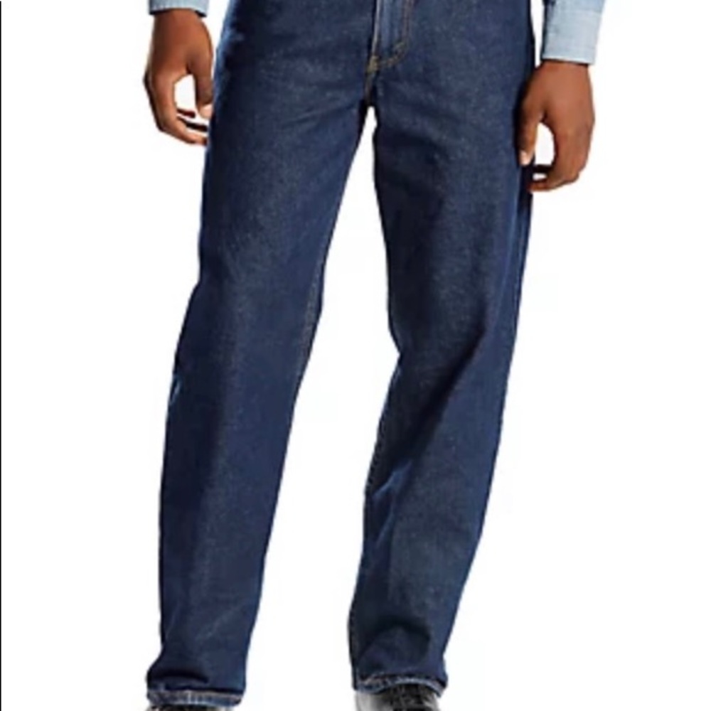 Levi's®👖With Classic 5-pocket styling,Relaxed fit,Straight leg, Denim, Cotton